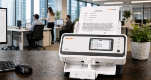 09.26 KODAK N2050 insitu office Kodak Alaris introduces two desktop document scanners