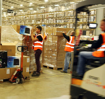 1 amazon warehouse webjpg Brother UK teams up with Newland EMEA on next generation warehouse tech at IMHX