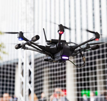 1 intel drone webjpg MWC 2016: Drones with LTE, world's lightest OLED smart glasses, Sony Xperia X