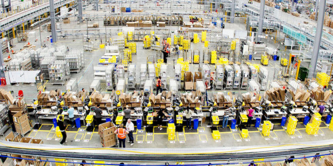 1 interior of amazon hemel hempsteadjpg Amazon backs Brexit Britain