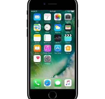 1 iphone7 jetblack frontjpg Smartphone production growth - here come's China