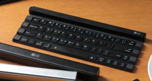 1 lg rolly keyboard webjpg LG's funky roll-up keyboards show portable accessories are becoming the norm