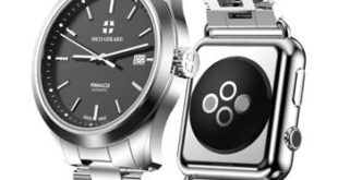 1 pinnacle apple watch webjpg New watch lets users attach an Apple Watch to create a double-sided timepiece