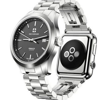 1 pinnacle apple watch webjpg New watch lets users attach an Apple Watch to create a double-sided timepiece