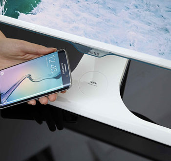 1 samsung monitor with phone charger webjpg Samsung's new monitor charges smartphones wirelessly