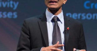 1 satya nadella on stage webjpg Why are Microsoft and Amazon fighting over UK cloud space?