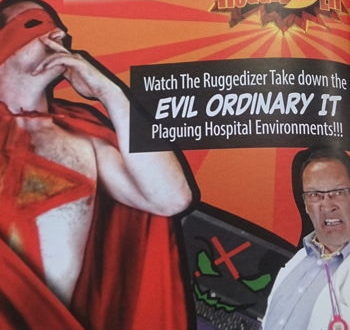 1 the ruggedizer webjpg Video: Centerprise debuts its very first superhero known as 'The Ruggedizer'