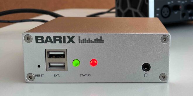 Barix Exstreamer M400 copy 2 Barix Unveils Next-Generation Exstreamer IP Audio Decoder