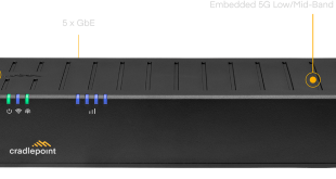 E100 5GC hero hi update Cradlepoint introduces 5G router for retail pop-ups and small offices