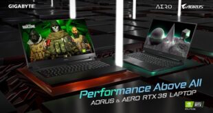 GIGABYTE GIGABYTE publishes extended GPU specifications for new 2021 laptop range
