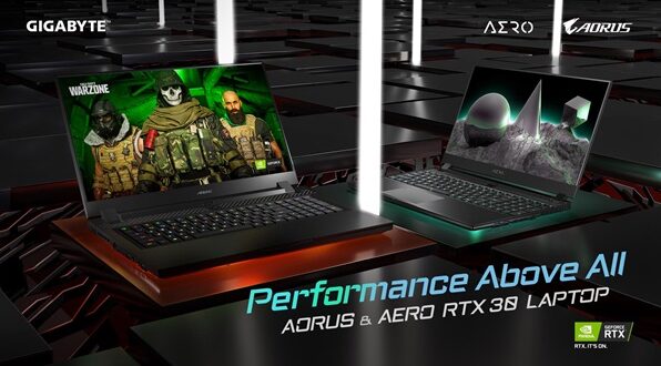 GIGABYTE GIGABYTE publishes extended GPU specifications for new 2021 laptop range