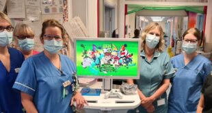 Hereford County Hospital copy 2 TheRockinR gaming charity transforms children’s hospital wards during lockdown