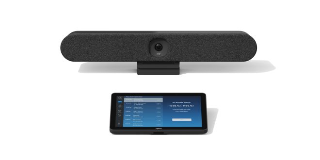 High Resolution JPG Rally Bar Huddle Tap IP Zoom Front 1 Logitech's Rally Bar Huddle brings equitable meeting experiences to small rooms 