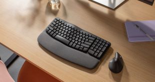High Resolution JPG Waves LIFE Graphite 344 Logitech introduces ergonomic Wave Keys to boost worker comfort and wellbeing
