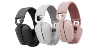 High Resolution JPG Zone Vibe Wireless Group Shot Mic Up UC Logitech’s New Brio 500 Series Webcams and Zone Vibe Headphones