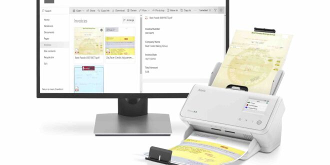 INfuse AX copy Kodak Alaris secure scanning solution protects sensitive data