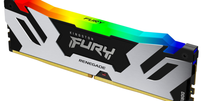 Kingston FURY Renegade DDR5 Kingston FURY Unleashes FURY Renegade DDR5 Family