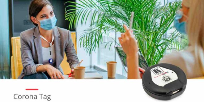 Kramer launches Corona Tag at GITEX 2020 copy 2 Kramer's new wearable tag monitors and tracks exposure to COVID-19 threats