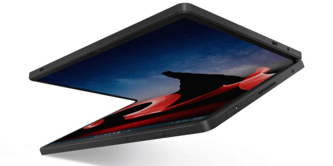 Lenovo fold  Lenovo redefines foldability with 16-inch ThinkPad X1 Fold release