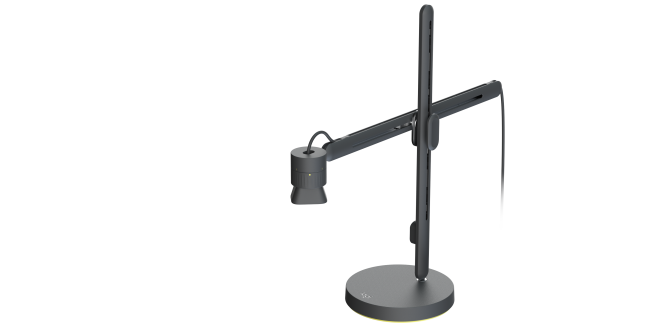Logitech Reach Perspective Mid Pan Mid Level BETT UK: Logitech Reach flexible content camera