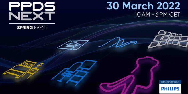 Next Spring Online Event Pre Show copy PPDS confirms ISE 2022 attendance and a pre-show online partner event