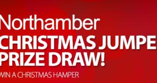 Northamber cropped Win a John Lewis hamper in Northamber Christmas jumper selfie competition