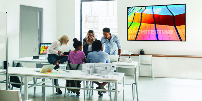 Philips E Line University Classroom copy PPDS Delivers New Eco-friendly Philips E-Line 4K Interactive Displays
