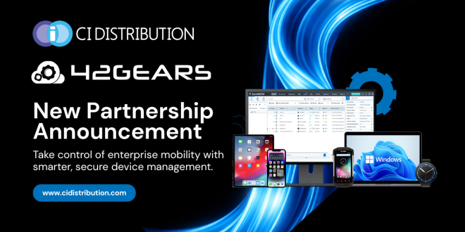 Press Release 42Gears 1 Ci Distribution signs UK deal with 42Gears