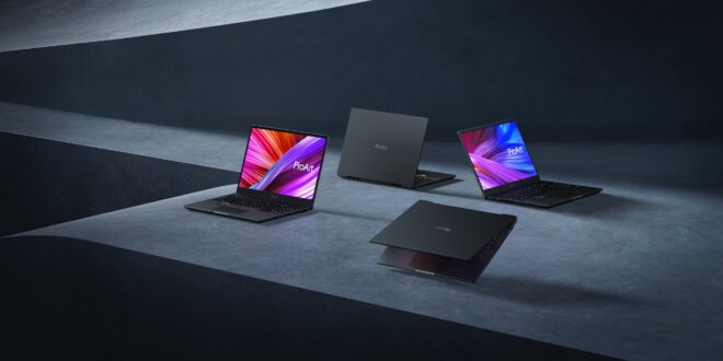 ProArt Studiobook 16 OLED Pro 16 OLED Product lineup 1 copy 2 ASUS content creator laptops offer huge performance characteristics