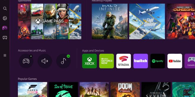 Samsung gaming hub Stream games on the go with Samsung’s latest gaming hub smart TV platform
