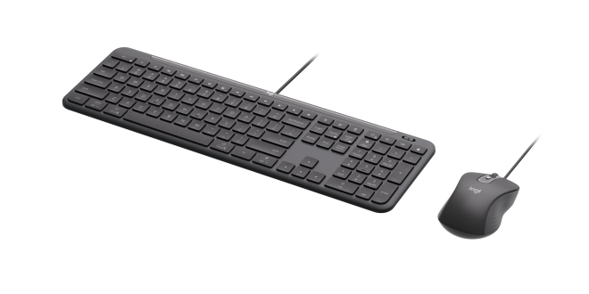 Signature Slim Wired Combo 3Q Top Logitech introduces Signature Slim Wired Combo for business  