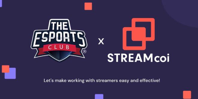 The Esports Club x Streamcoi copy The Esports Club partners with Streamcoi to ramp up in-gaming branding