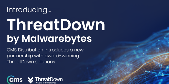 ThreatDown powered by Malwarebytes x CMS Press Release Image FINAL CMS Distribution partners with Malwarebytes enhancing cybersecurity offerings for resellers