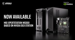 XpertStation WS300 Brings Data Center Class AI Capabilities to the Enterprise Enabling Local AI Development and Deployment MSI XpertStation WS300 now available