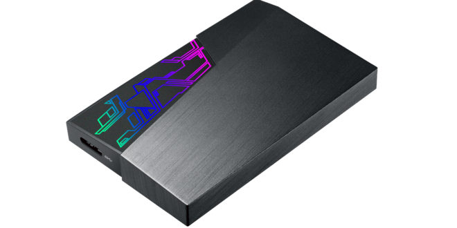 asus fx hdd ASUS launches FX hard drive with Aura Sync RGB lighting