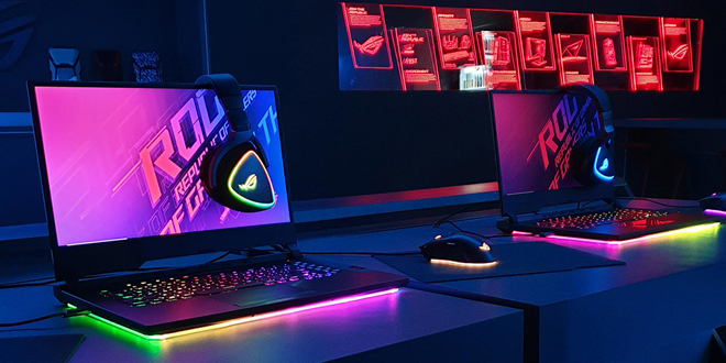 asus rog gaming laptops EGX 2019: ASUS returns to show with ROG Bus, wall of peripherals and exclusive EGX PCs
