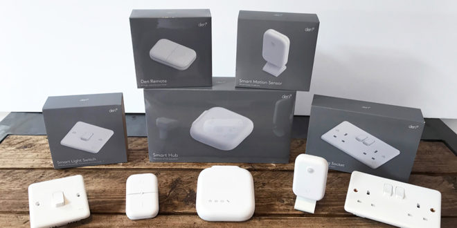den smart home range London startup Den launches range of smart lights, plugs and switches
