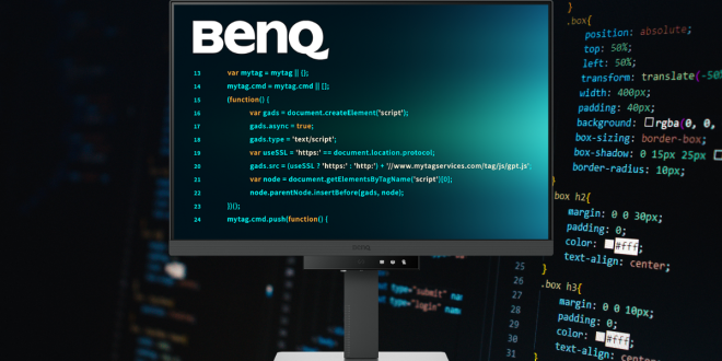 dsd BenQ releases monitor designed for programmers