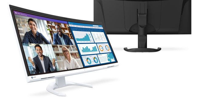 e 1 Eizo unveils ultrawide, curved monitor with built-in webcam, microphone, and USB type-C dock