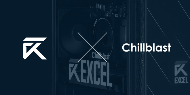 excel esports chillblasr Excel Esports extends partnership with Chillblast