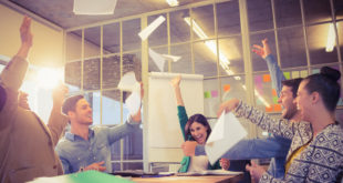 fun happy office mainjpg List of top 25 UK companies to work for dominated by tech and IT firms