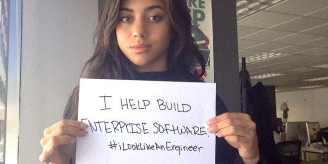 isis wenger ilooklikeanengineer mainjpg #ILookLikeAnEngineer takes Twitter by storm as tech firms show support for female employees