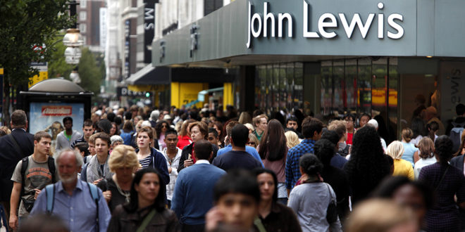 john lewis london John Lewis reports £26m loss due to "subdued consumer confidence"