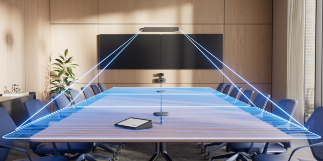 lg Logitech unveils AI‑ready room systems
