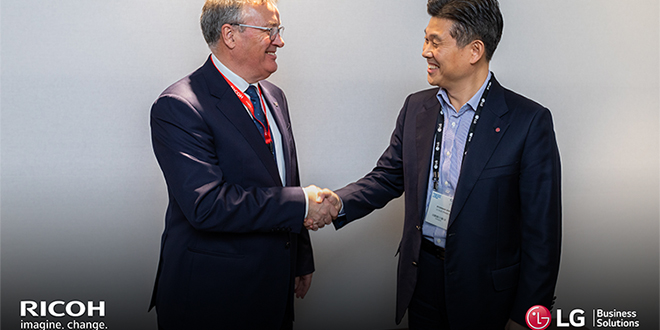 lg and ricoh 660 LG and Ricoh strengthen relationship in Europe