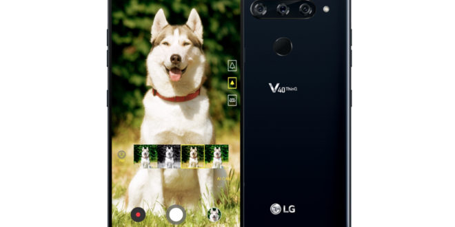 lg v40 thinq smartphone LG unveils the V40 ThinQ smartphone