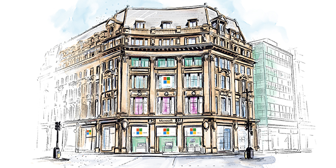 microsoft london store Microsoft's first UK physical store to offer tech support for any device, regardless of brand or OS