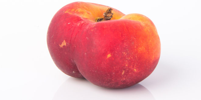 peach that looks a bit like a bum mainjpg ?Kim? is breaking the internet again