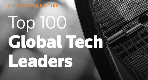 screen shot 2018 01 17 at 112059 Only one UK company in Thomson Reuters' top tech leaders list
