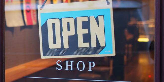 shop retail open sign high street Can collaborative retail save our high streets? Consumers urge independent retailers to merge to survive